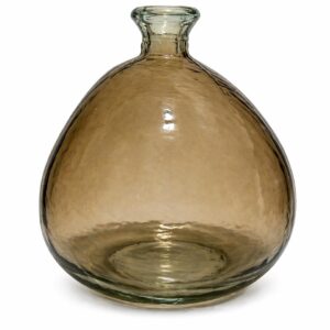 Amber wonki vase