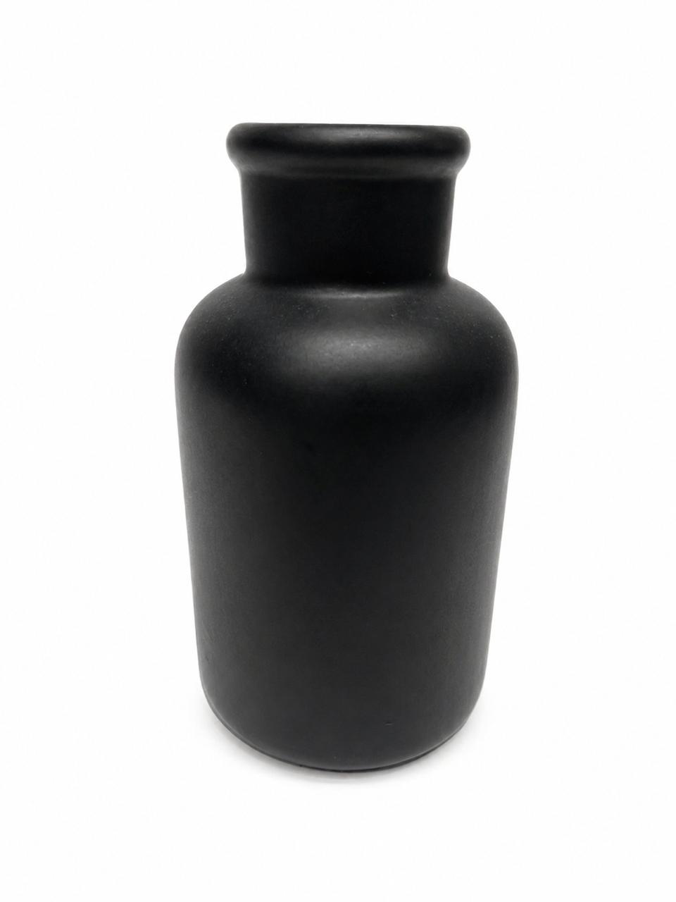 Black bud vase