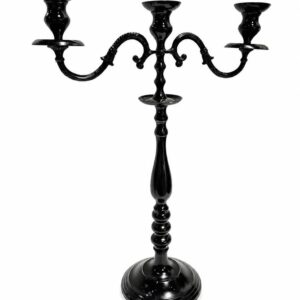 Black candelabra 3 arm