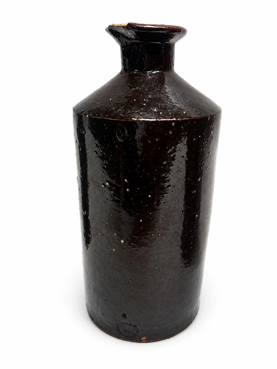Brown antique vase 12
