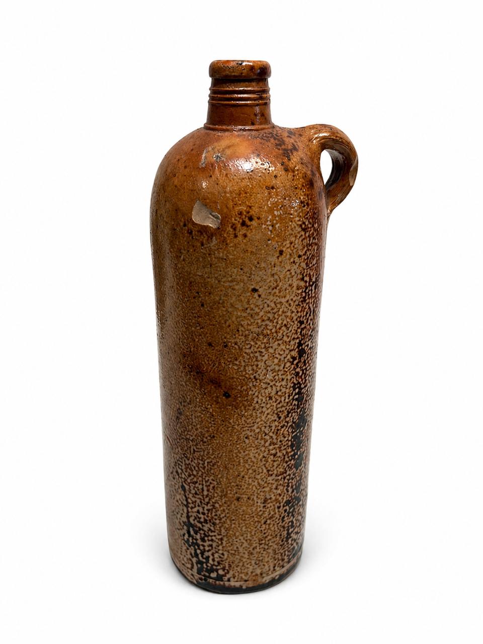 Brown antique vase 17
