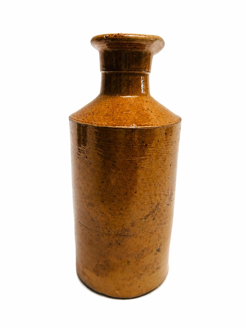 Brown antique vase 6