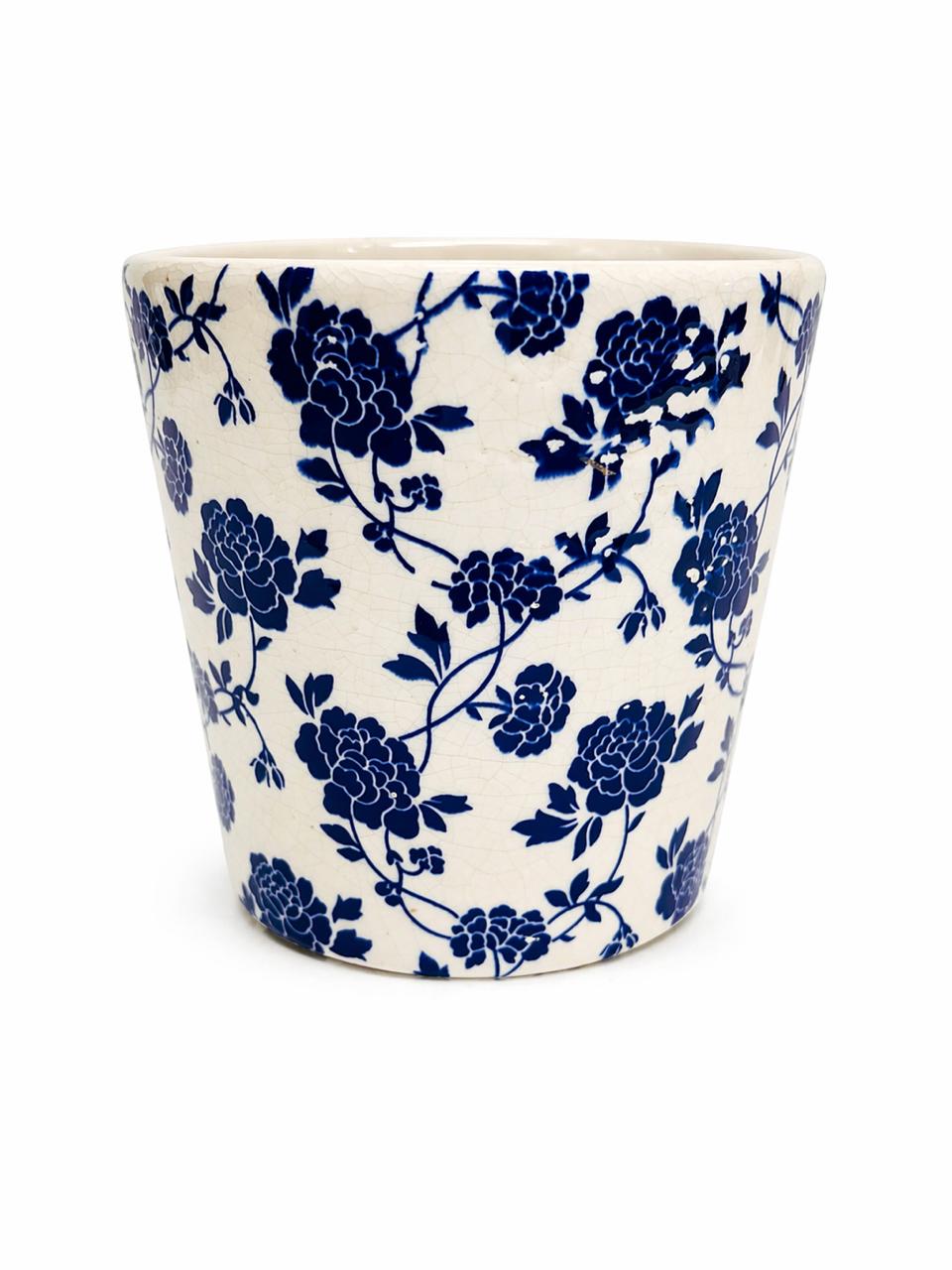 Delft ceramic vase