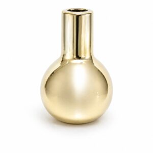 Gold belly vase long neck