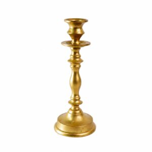 Gold vintage candle holder