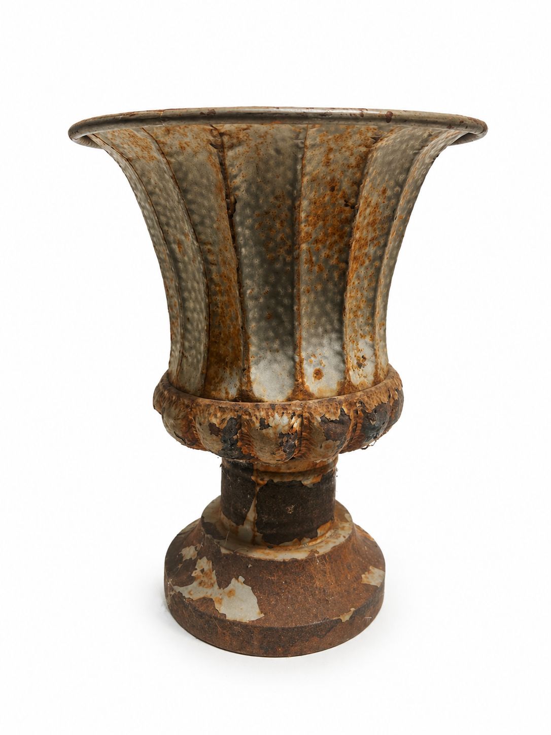 Grey vintage urn