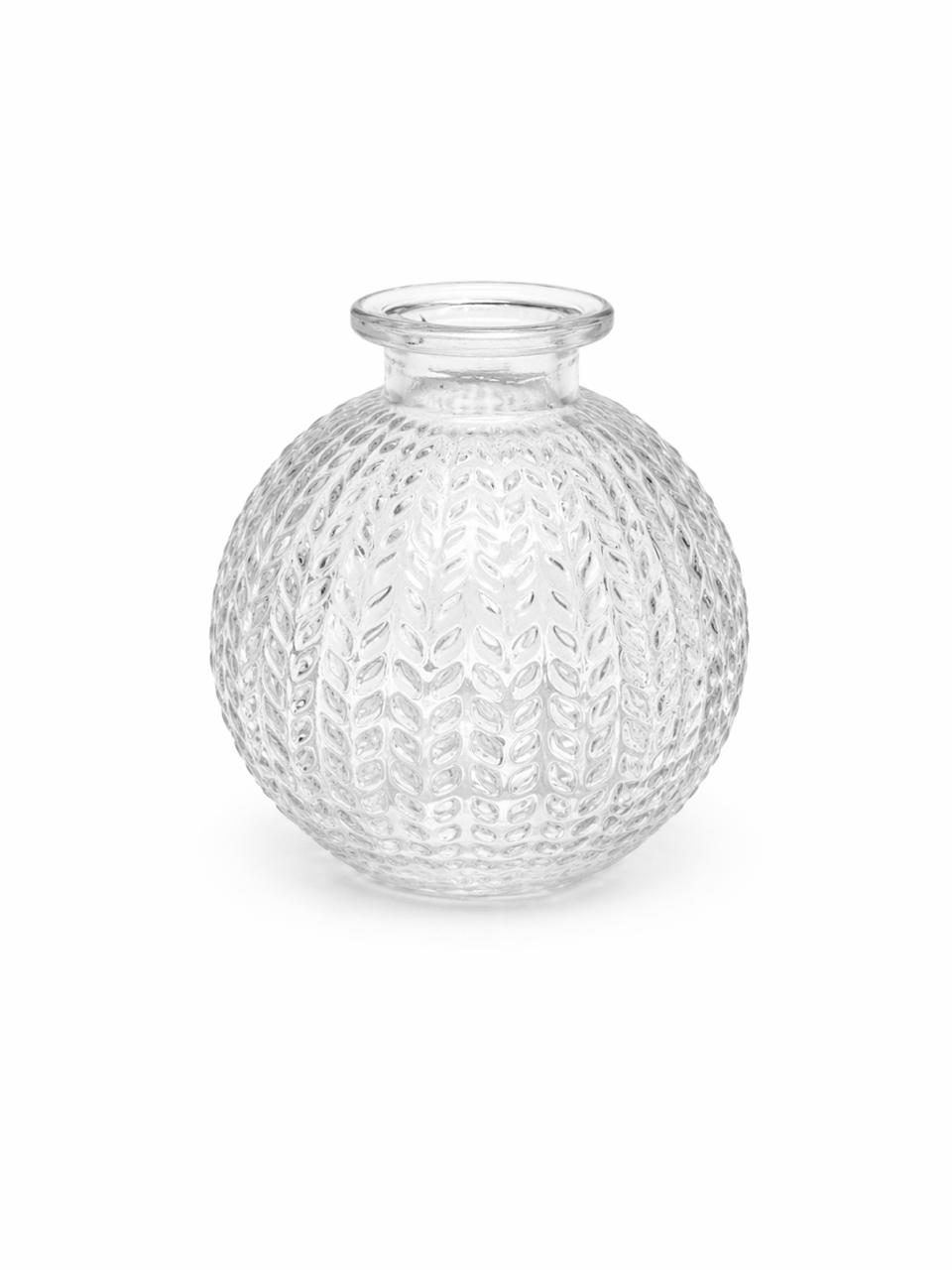 Ribbed posy vase