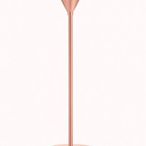 Rose gold dinner candle holder