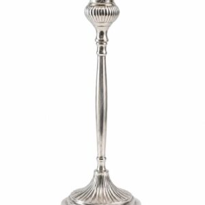 Silver bulb candle holder