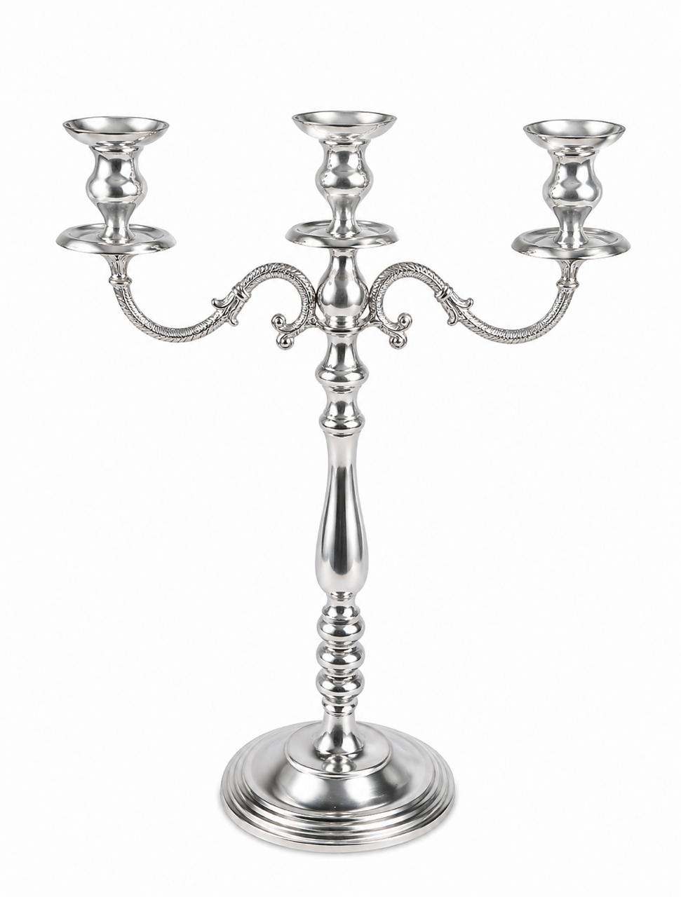 Silver candelabra 3 arm