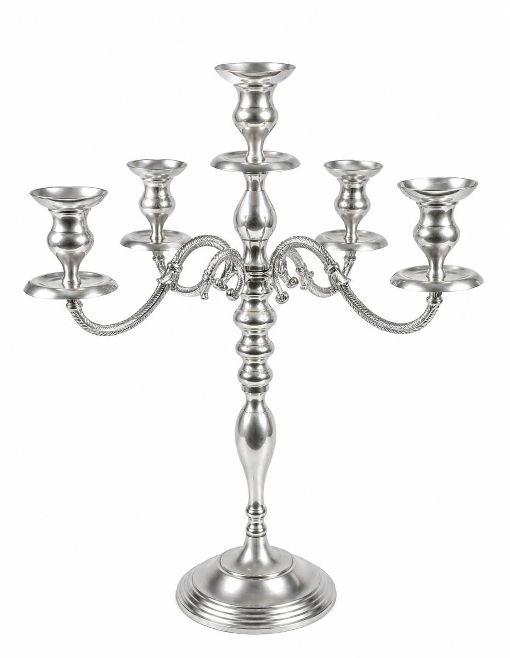 Silver candelabra 5 arm