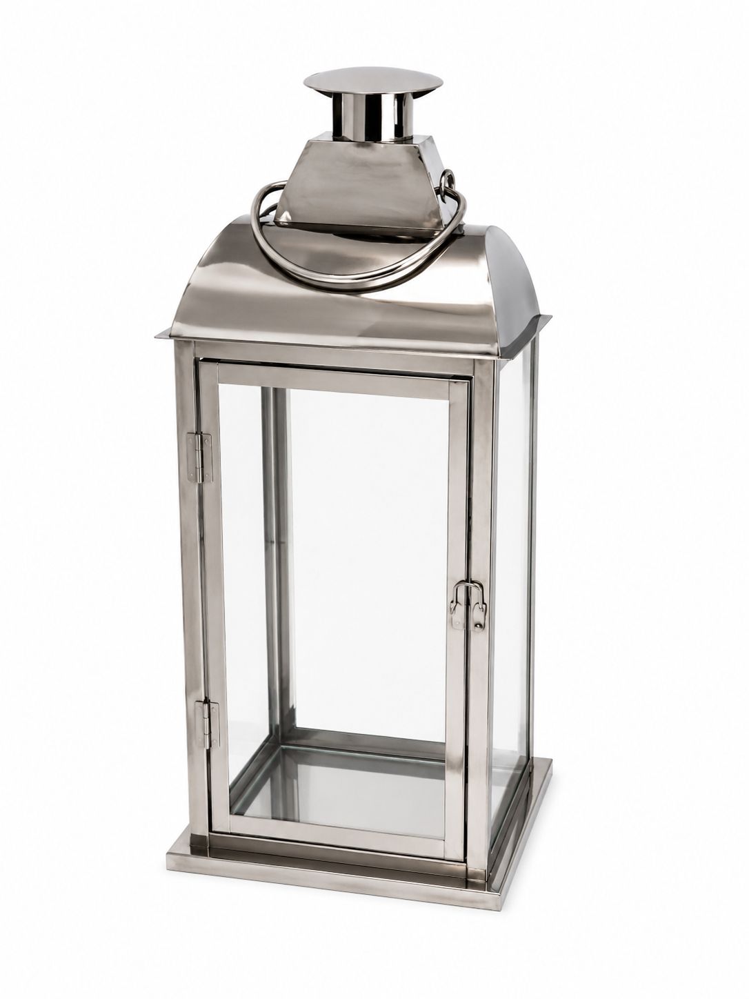 Silver chimney lantern