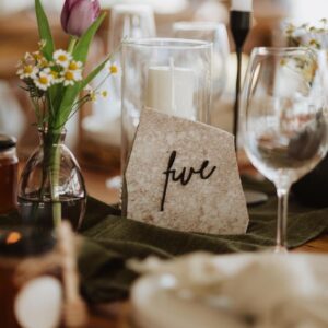 Table numbers