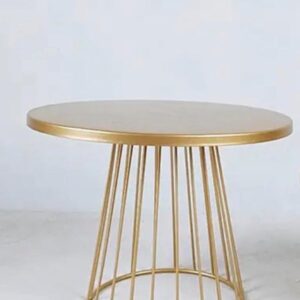 Gold wire cake stand