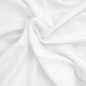 White draping for seating 10m