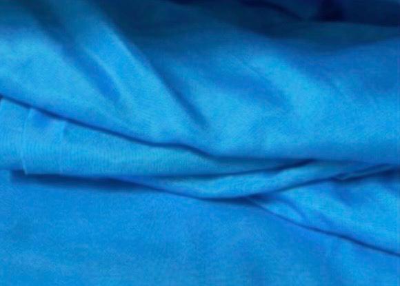 Baby blue draping fabric 3m
