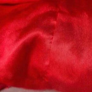 Shiny red draping fabric 4m
