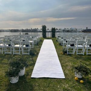 White carpet 10m