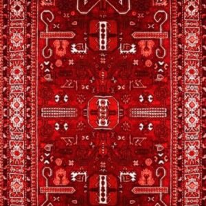 Red medallion carpet