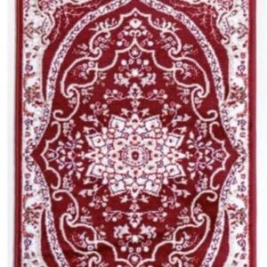 Red medallion carpet small