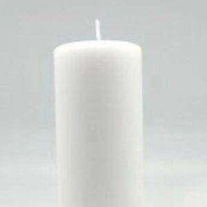 Pillar candle hire 10cm x 6cm