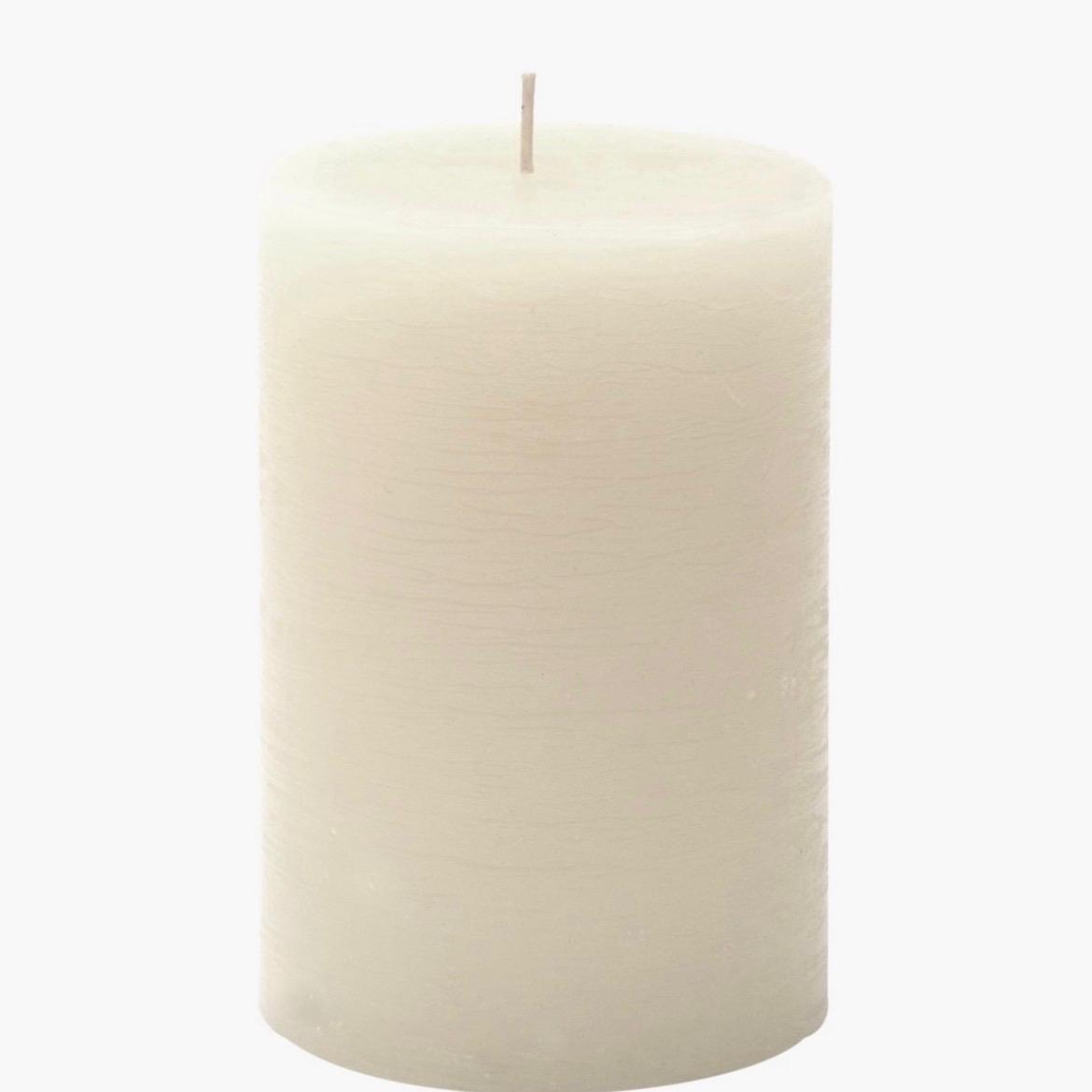 Pillar candle hire 15cm x 11cm