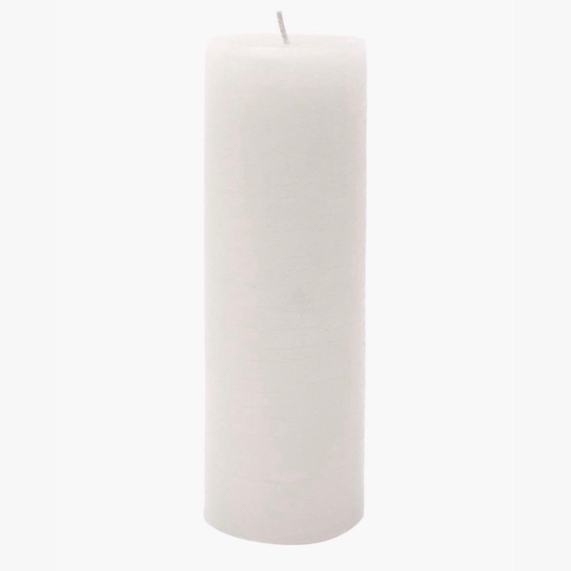 Pillar candle hire 20cm x 6cm
