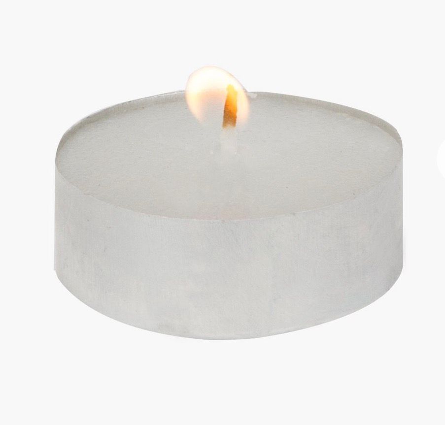 Tealight candle 4 hour burn