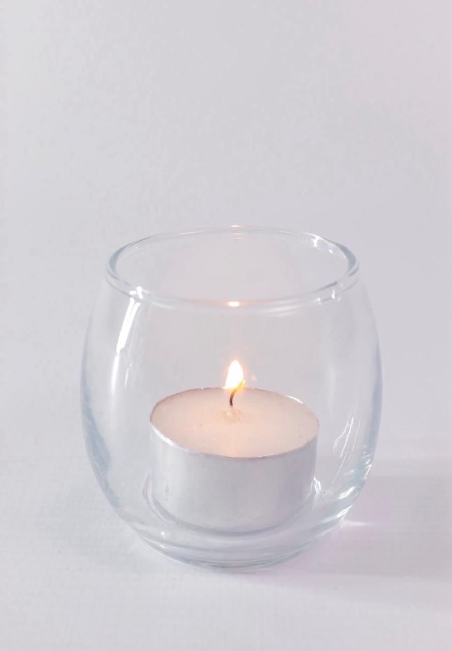 Mini goblet tealight holder