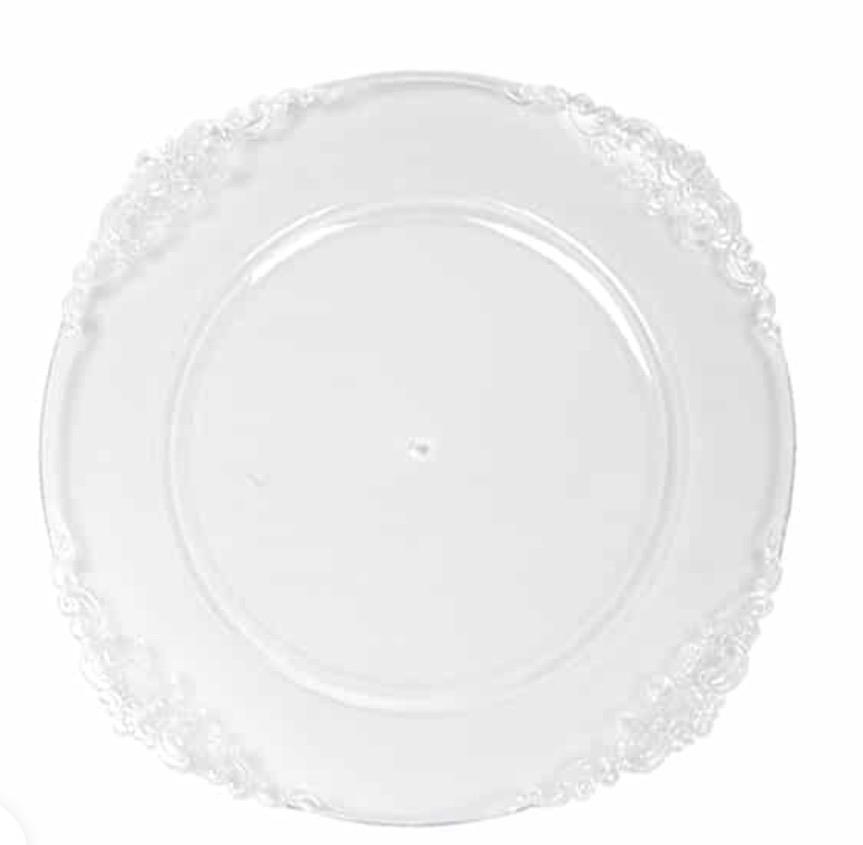 Clear crown underplate