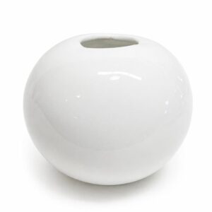 White Sophia vase