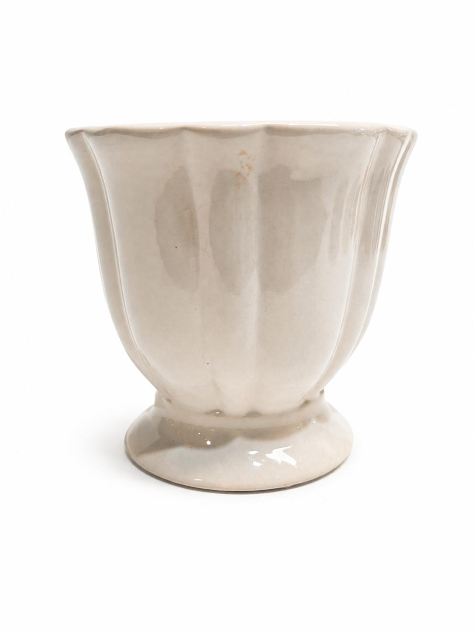 White ceramic boat