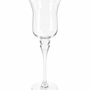 Wine glass vase tall