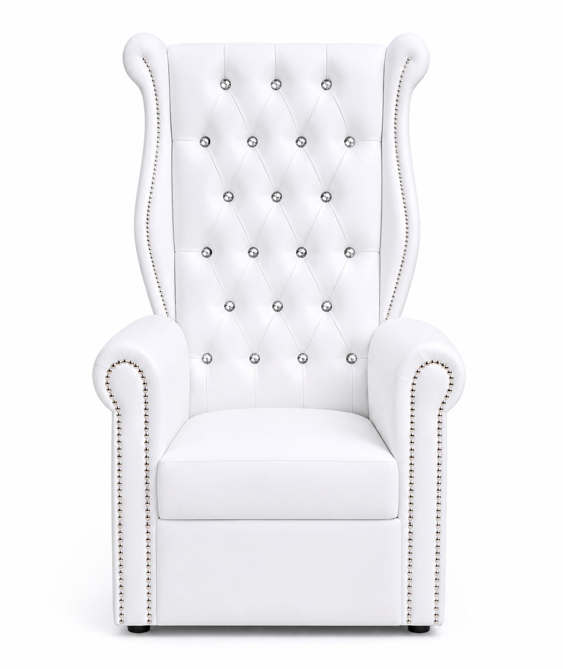 White bridal chair
