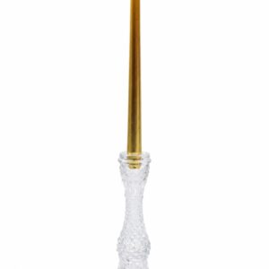 Crystal candle holder tall