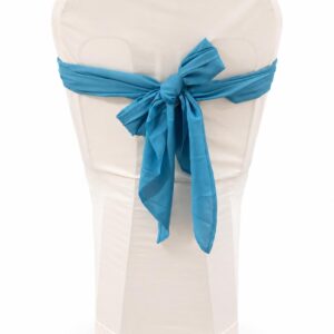 Baby blue triangle chair tie