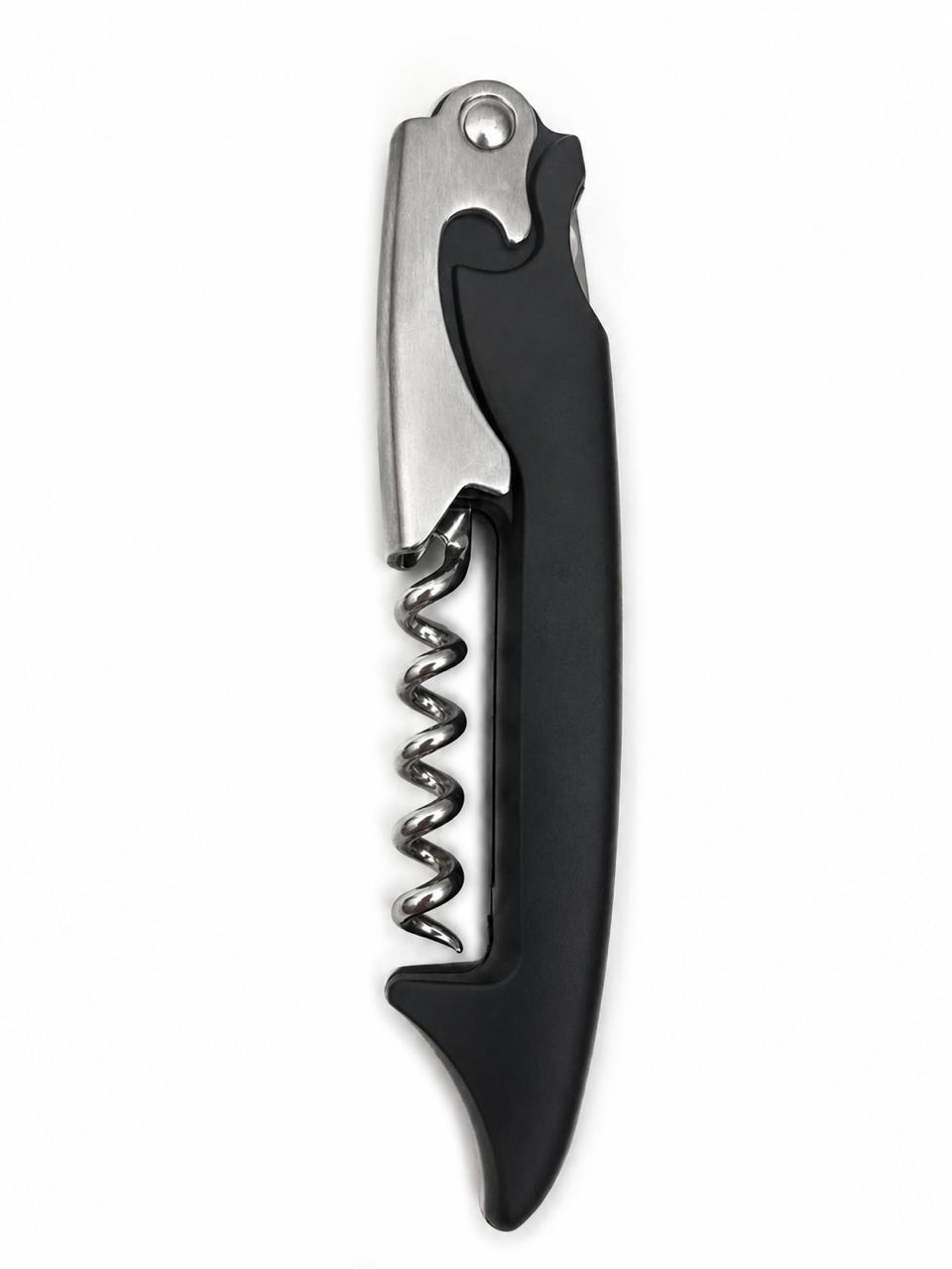 Black bottle opener