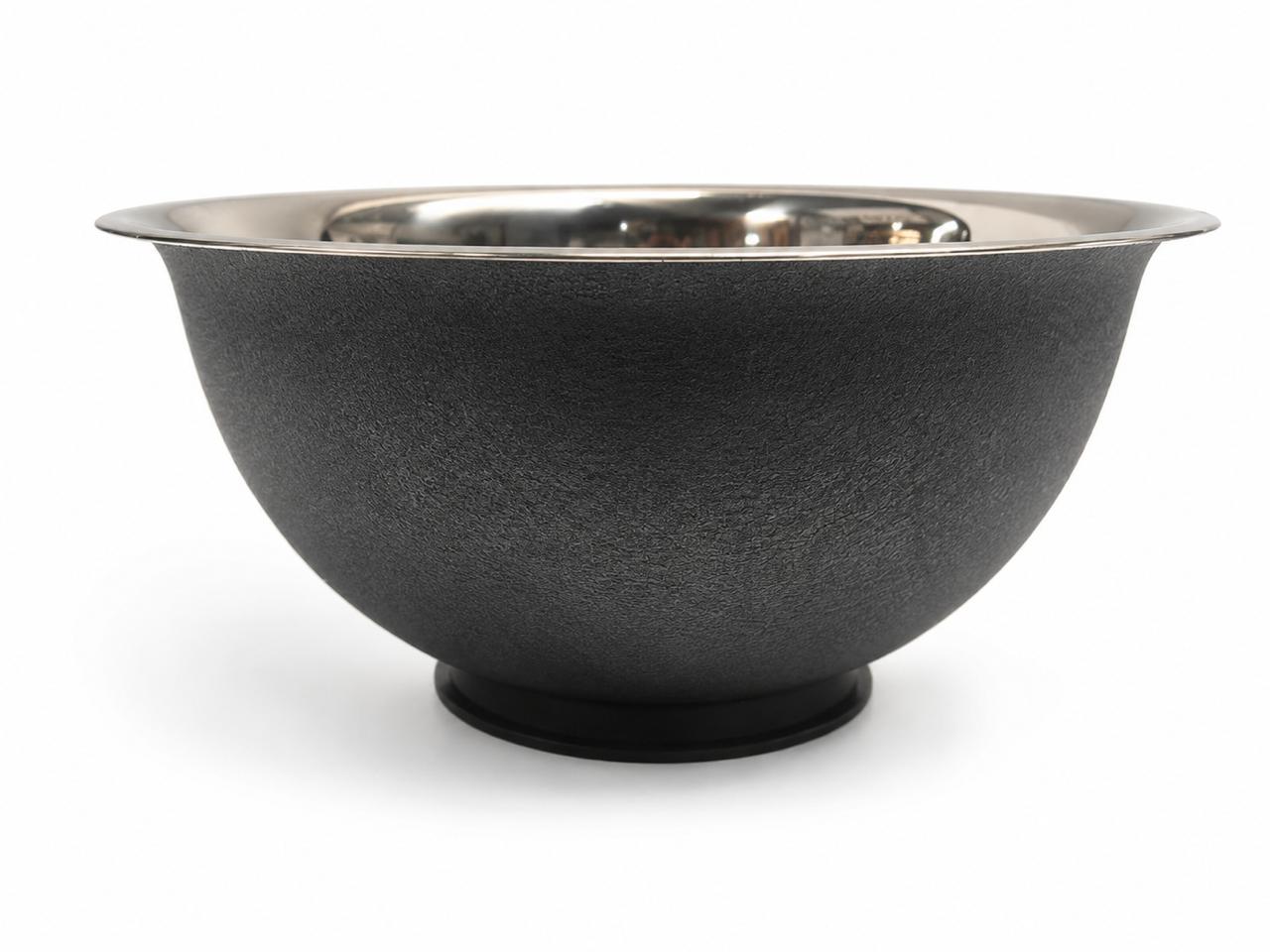 Black champagne bucket