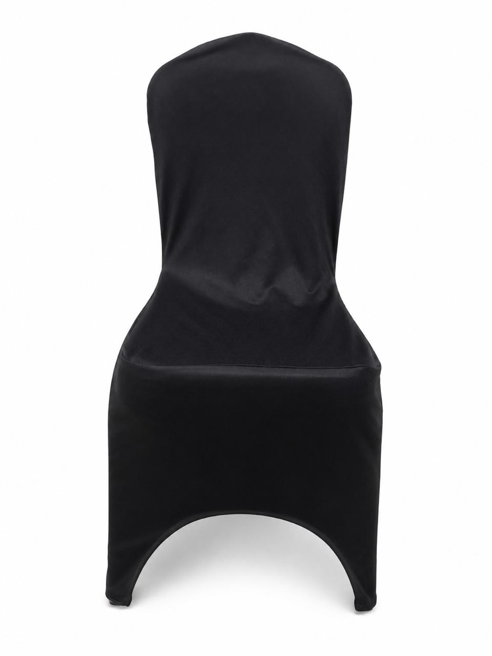 Black conference chair cover