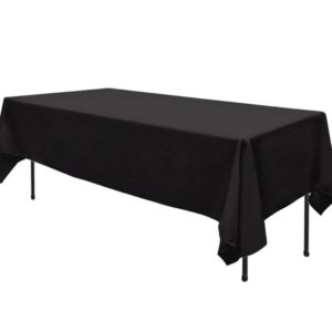 Black tablecloth standard length BL