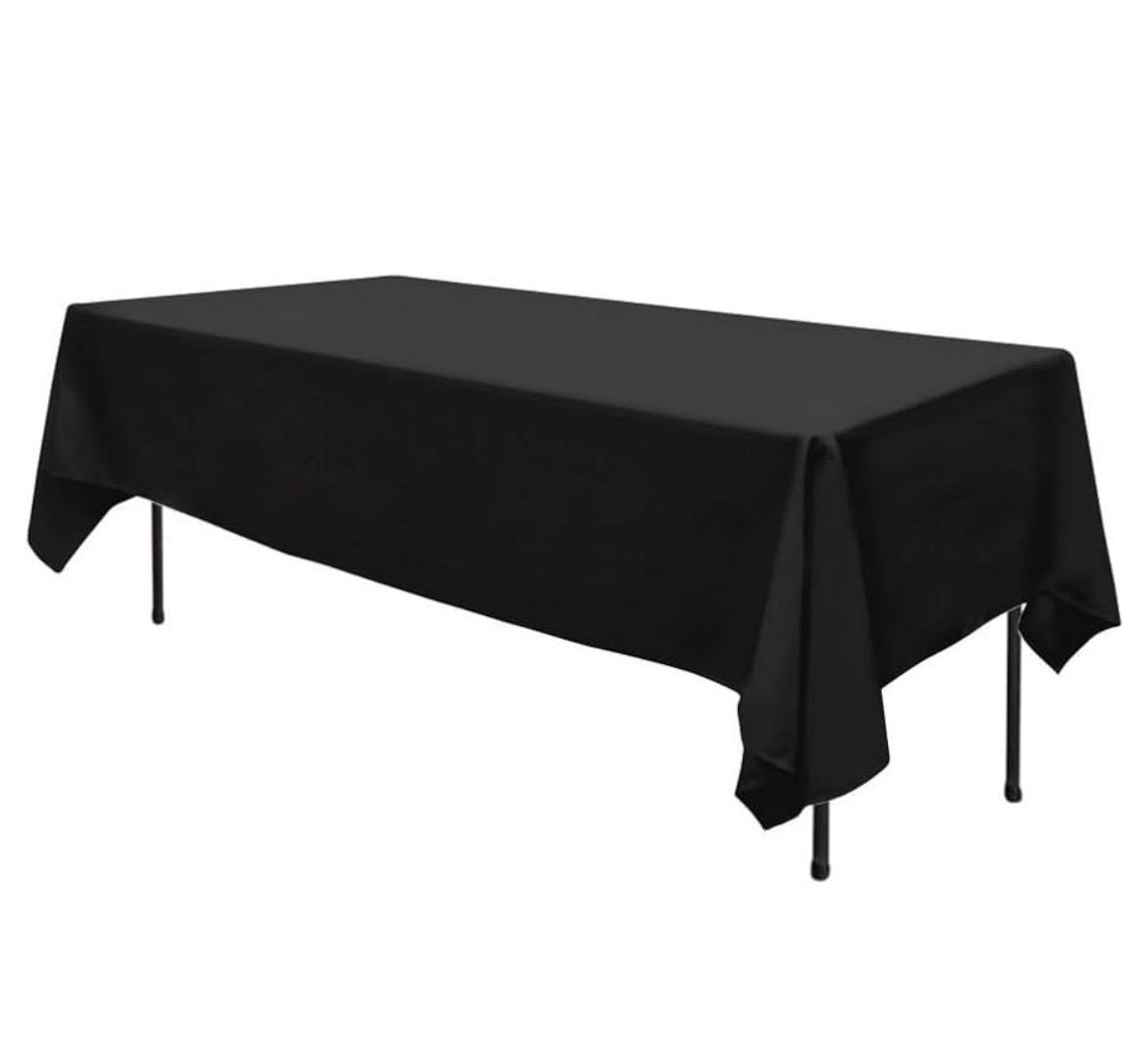 Black tablecloth standard length BL