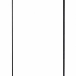 Black welcome stand tall