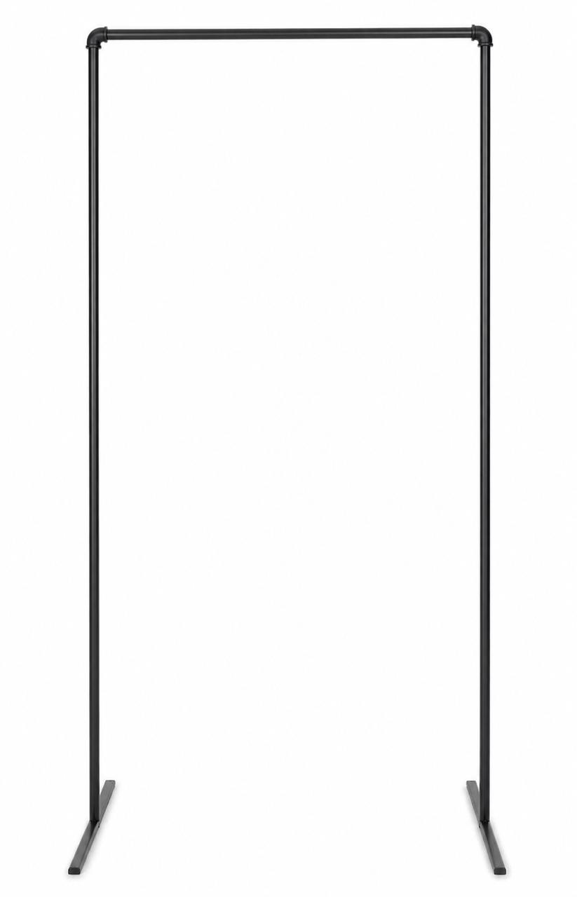 Black welcome stand tall