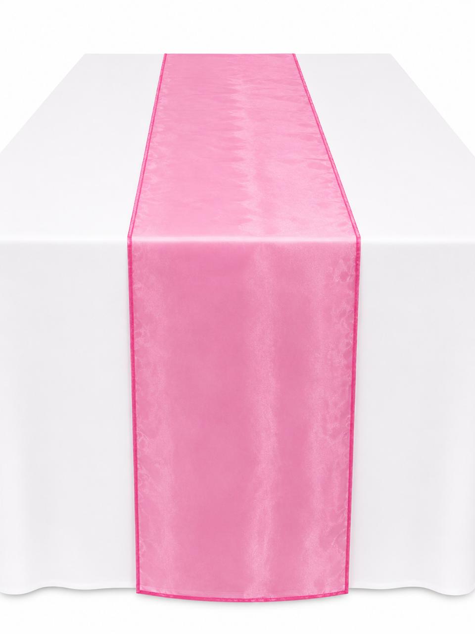 Cerise organza runner