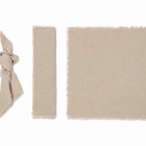 Beige khaki napkin