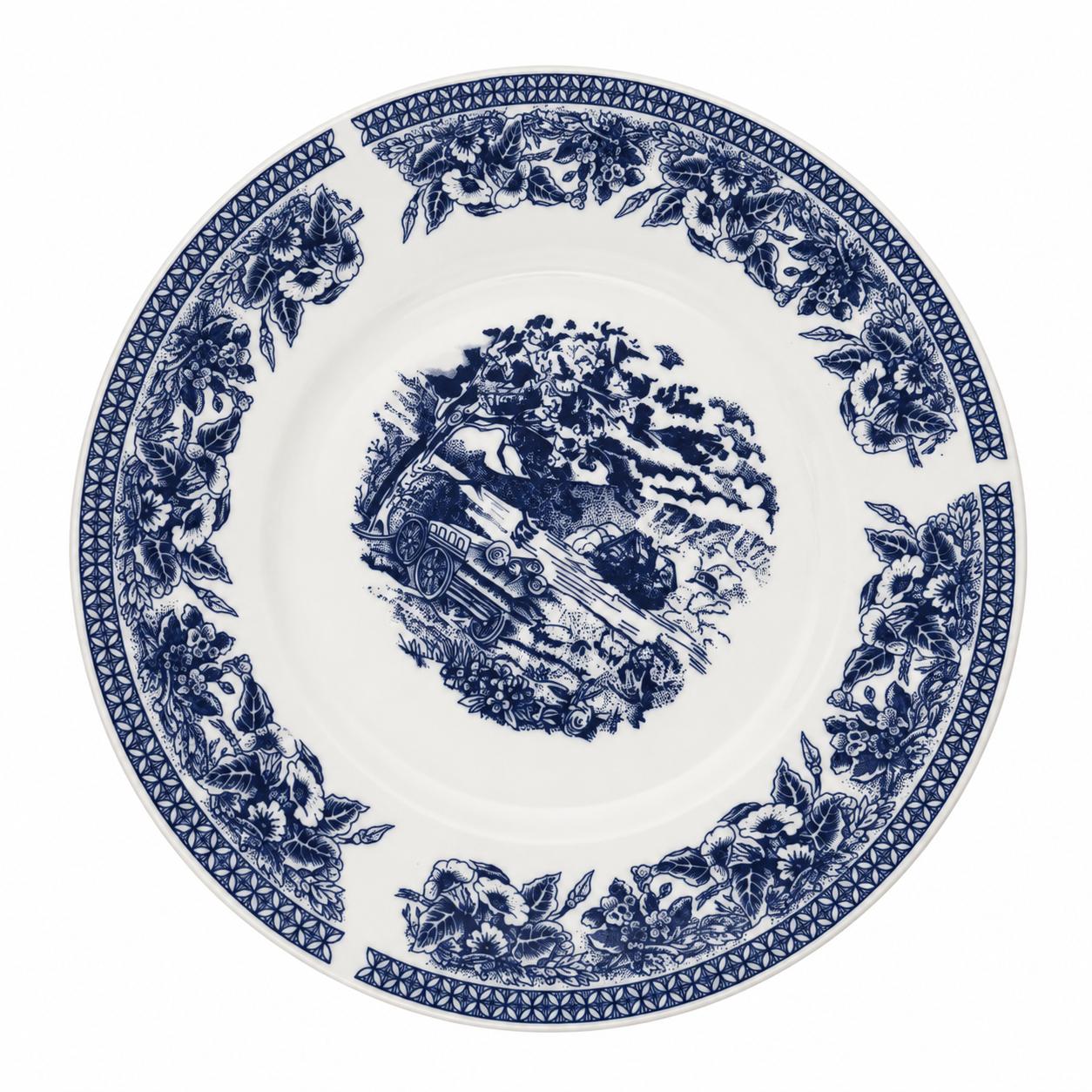 Delft dinner plate