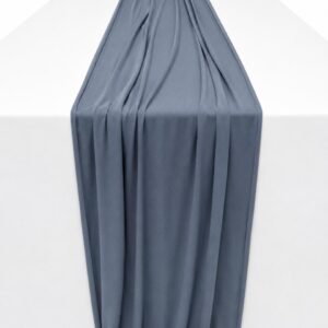 Dusty blue trilobal runner