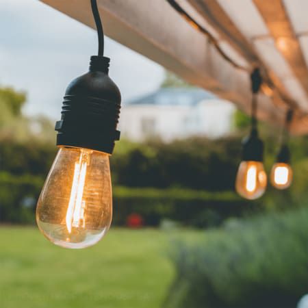 Festoon lighting 15m