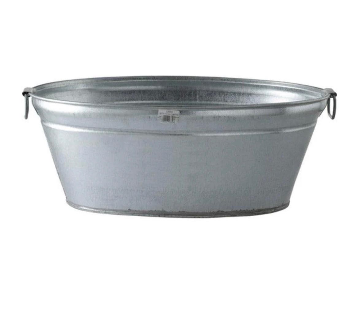 Galvanized bath