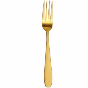 Gold dinner fork